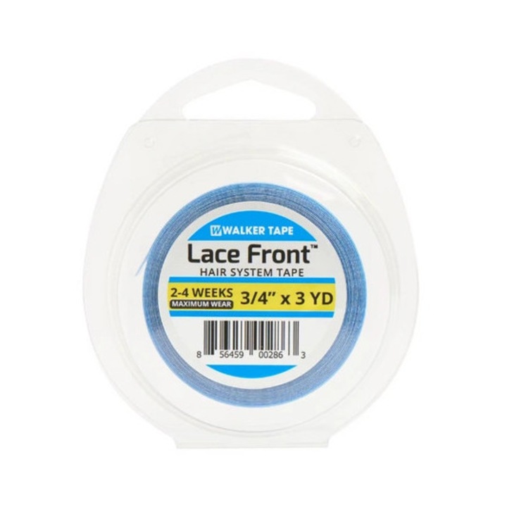 Banda Pentru Extensii de Par, Walker Tape, Lace Front, Rezistenta Ridicata, Fixare De Lunga Durata, Pentru Multe Tipuri De Par, 3/4", 1.9 cm x 2.74 m