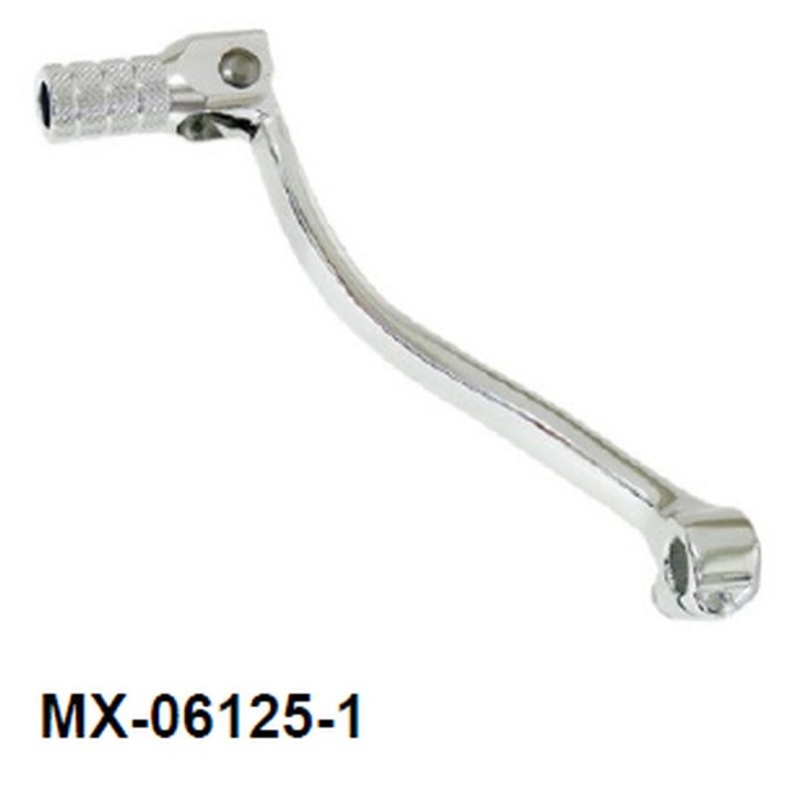 Maneta schimbator viteze, PSYCHIC, aluminiu, argintiu, pentru SUZUKI RMZ 250 '04-'06, KAWASAKI KXF 250 '04-'05