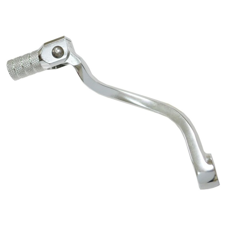 Maneta schimbator viteze, PSYCHIC, aluminiu anodizat, argintie, pentru KTM XC-W 400 '07-'11, EXC-G 450 '04, SX-F 450 '08-'15, XC-W 450 '12-'15, SX/MXC/EXC 525 '05-'06, XC/XC-W 525 '07