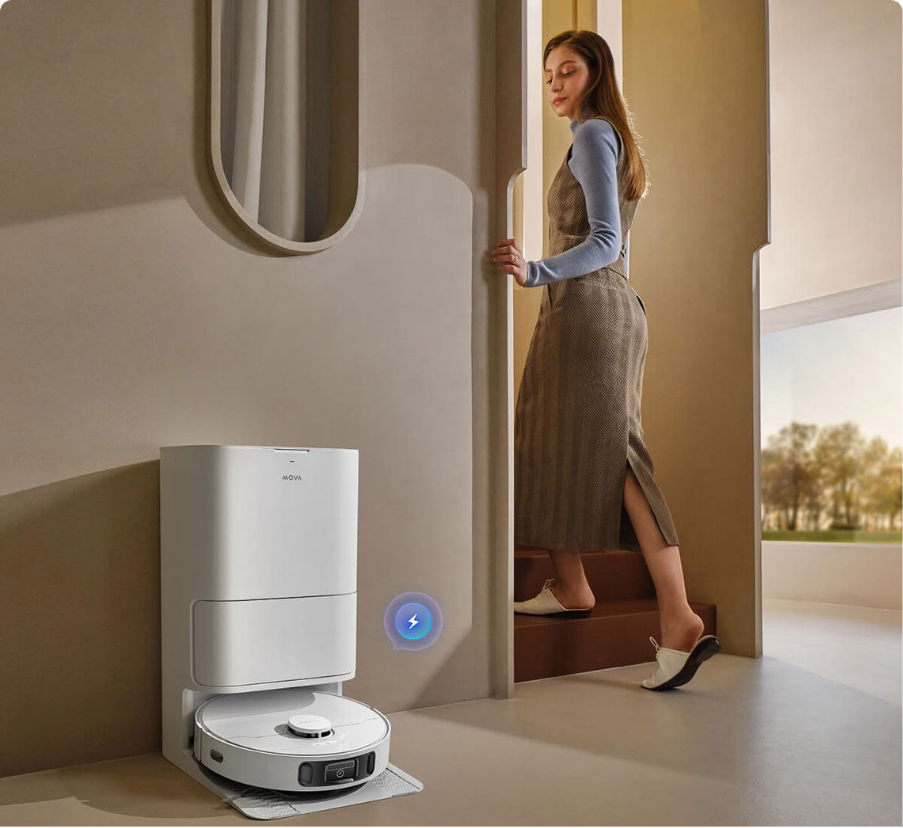 Aspirator robot cu mop MOVA E40 Ultra