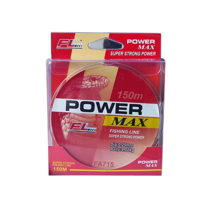 Power Max monofil zsinór, 150m, 0.40mm, 19.2kg