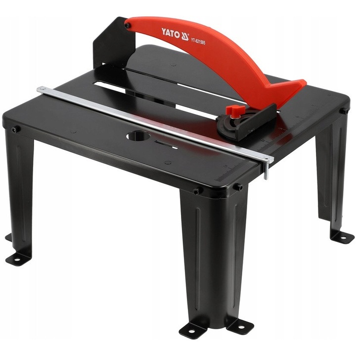 Masa de taiere Yato pentru feronerie circulara 140-235mm, din otel inoxidabil, stabila, usor de transportat