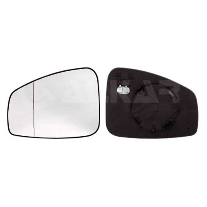 Стъкло за огледало, ляво, Renault Megane 3, отопляемо