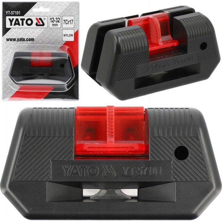 Taietor diblu Yato, 12-32 mm, corp nylon, lame din otel 7Cr17