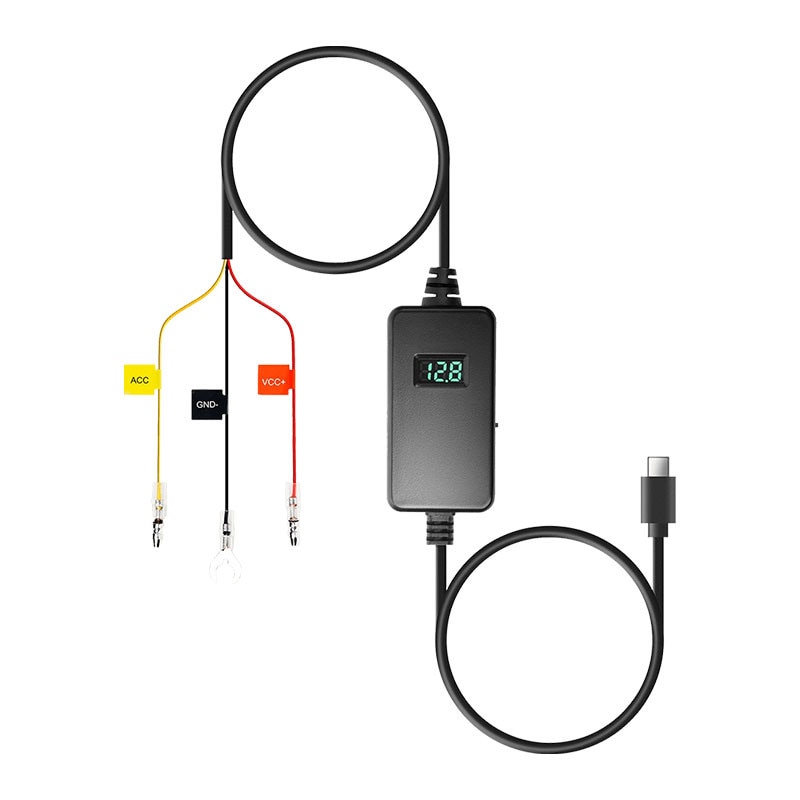 Set cabluri 70mai Adjustable Hardwire Kit, compatibil cu toate