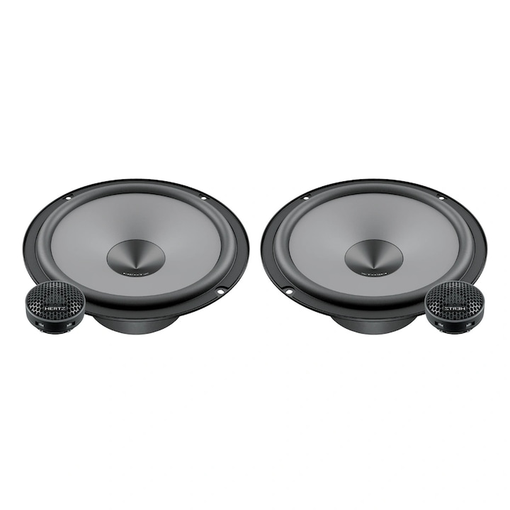 Пакет автомобилни високоговорители Hertz Uno, 75 W, черен, 165 мм