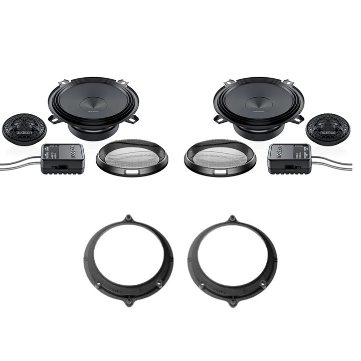 Пакет високоговорители за предни врати на автомобил Audi A4 B5 1995-2001 Audison Prima 100 W