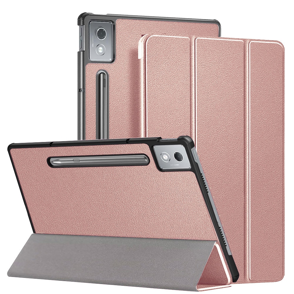 Husa pentru tableta Lenovo Idea Tab Pro 12.7 (2025), Accesorio Fold Pro, Rose Gold