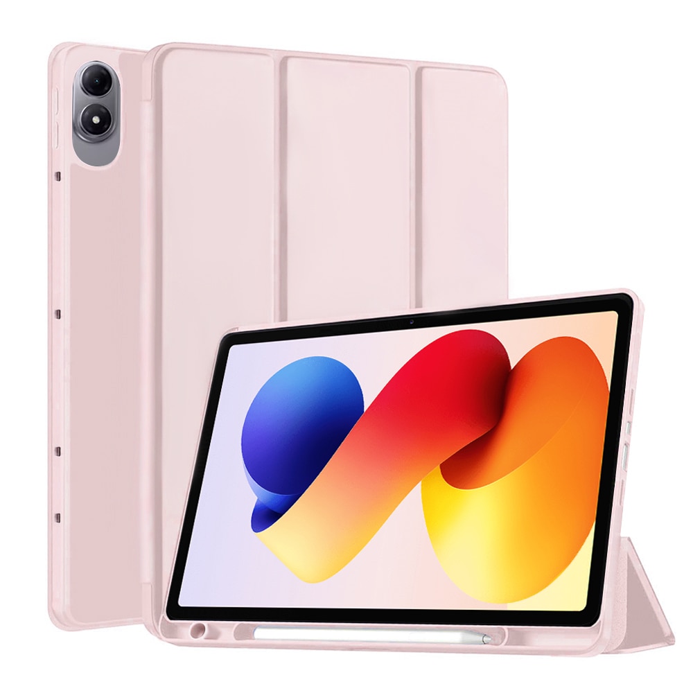 Husa pentru tableta Xiaomi Redmi Pad 2 Pro, Accesorio Flex Trifold, Pink