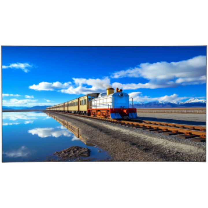 Monitor LCD Dahua 55 inch, 3840x2160 pixeli, Negru