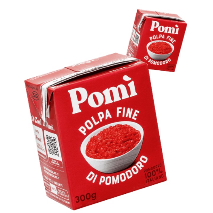 Pulpa de rosii fina, Pomi, 300gr