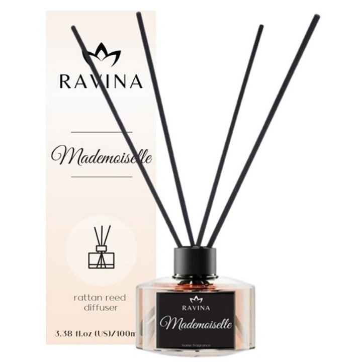 Mademoiselle aromadiffúzor, Ravina, 100 ml, gyümölcsös, virágos