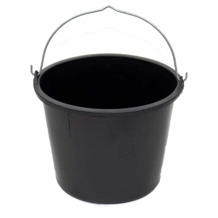 Set 3 x Galeata 5 l, pentru Uz Casnic, Negru