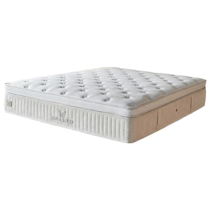 Saltea Pat Aura Sleep, 180x200 cm, duritate 4.5, inaltime 38 cm