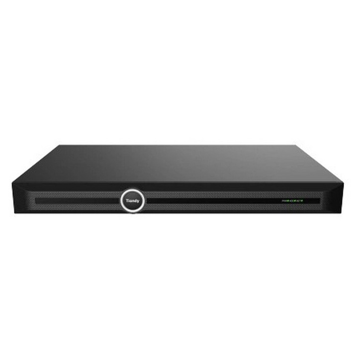 NVR 40 canale, Tiandy TC-R3240 4HB, 16MP, 2 HDD 16TB, 400Mbps, HDMI, VGA, 440x277x47.5mm