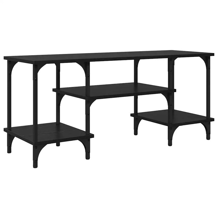 ТВ шкаф vidaXL, Черния дъб 102 x 35 x 45, 5 см