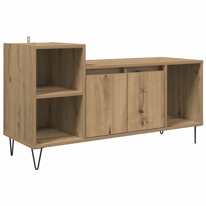 vidaXL TV szekrény Artisan tölgy 100 x 35 x 55 cm Faanyag 882721