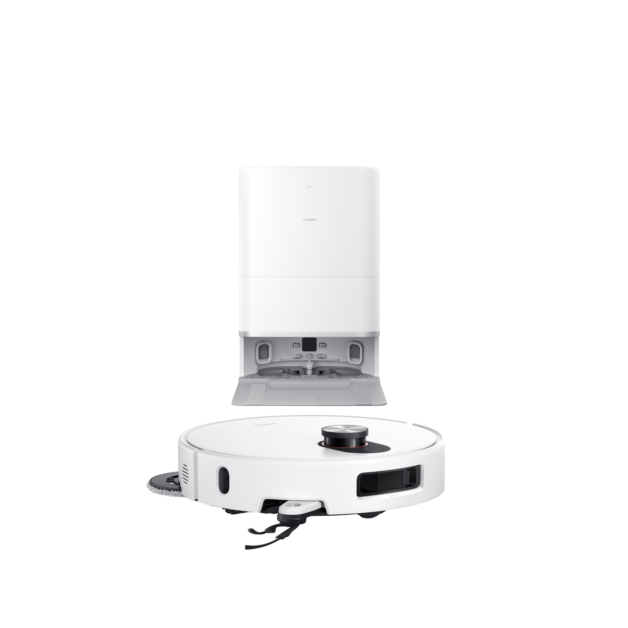 Robot de aspirare Xiaomi 5 BHR0834EU, 20000Pa, 5200mAh, recipient praf 290ml, navigare Lifting D-ToF LDS, Google&Alexa, alb