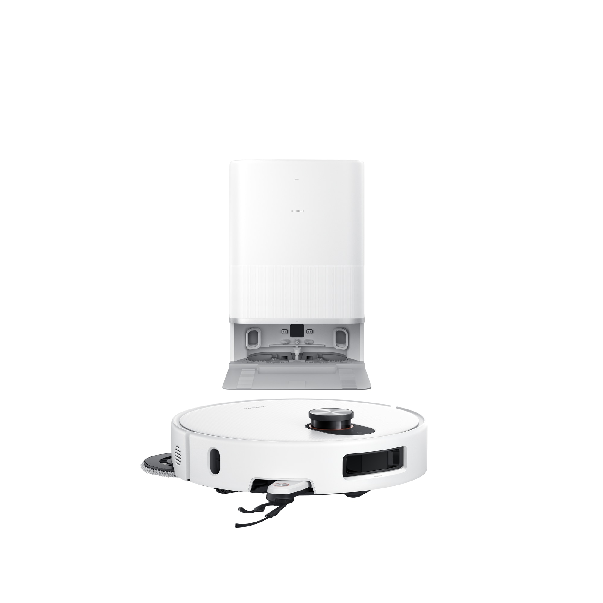 Robot de aspirare Xiaomi 5 BHR0834EU, 20000Pa, 5200mAh, recipient praf 290ml, navigare Lifting D-ToF LDS, Google&Alexa, alb