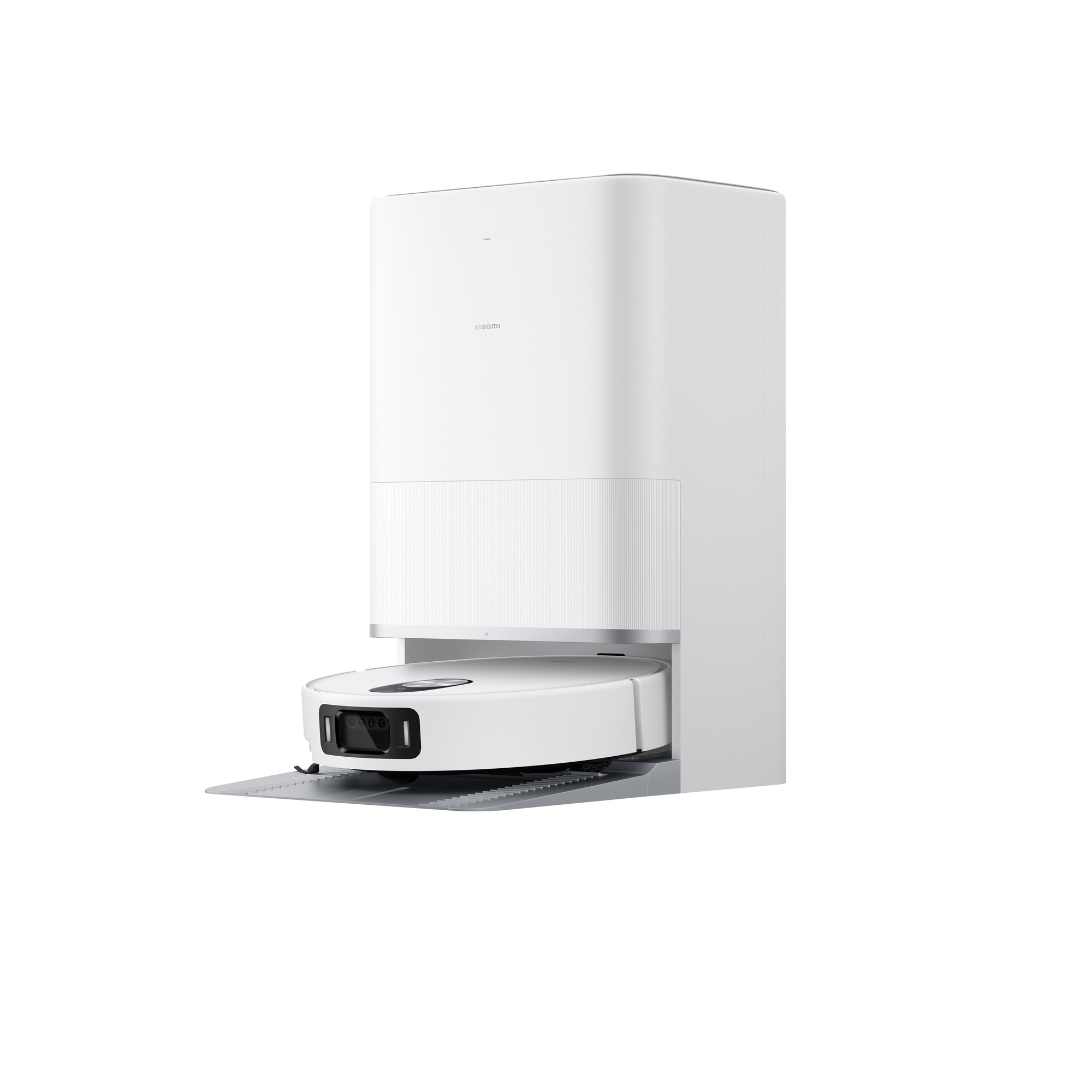 Robot de aspirare Xiaomi 5 Pro BHR07WFEU, 20000Pa, 5200mAh, recipient praf 290ml, AI+Binocular 3D, HD One-way video calls, alb