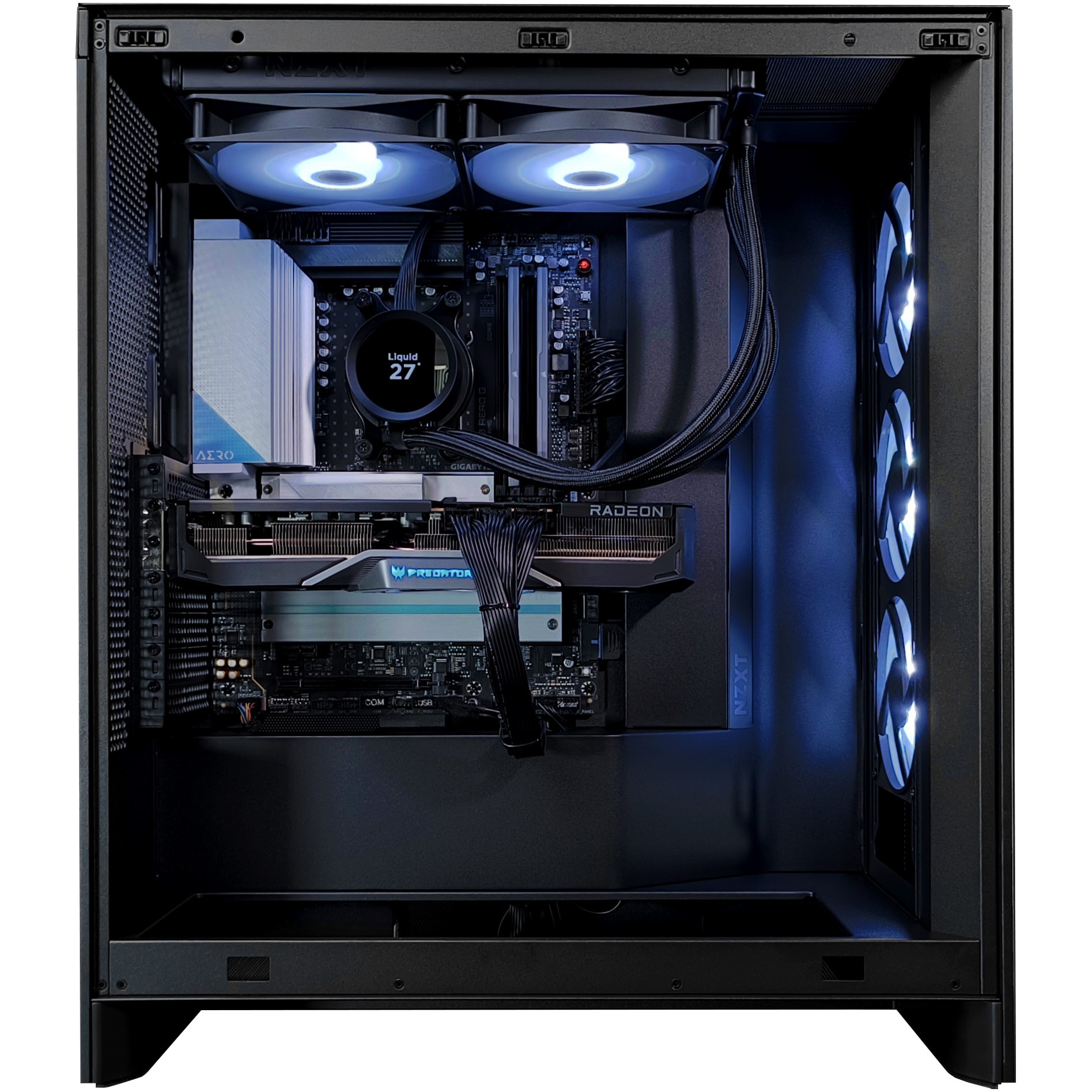 Sistem Desktop PC Gaming A+ cu procesor AMD Ryzen™ 7 9800X3D pana