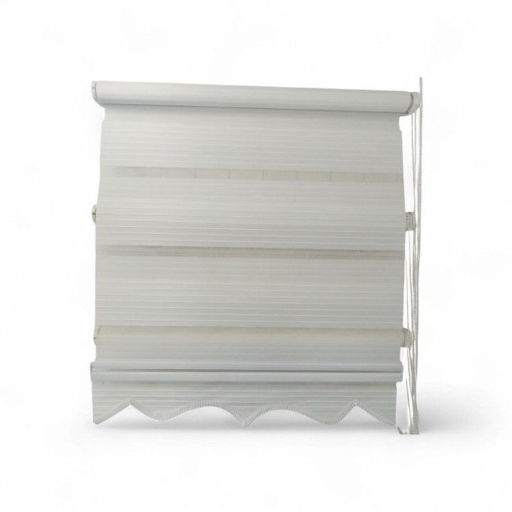 Щора Ден и Нощ, 200 см Х 200 см, Бял