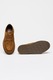 Tommy Hilfiger, Велурени обувки Stitchdown Derby, Тъмнокафяв/Карамел