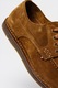 Tommy Hilfiger, Велурени обувки Stitchdown Derby, Тъмнокафяв/Карамел