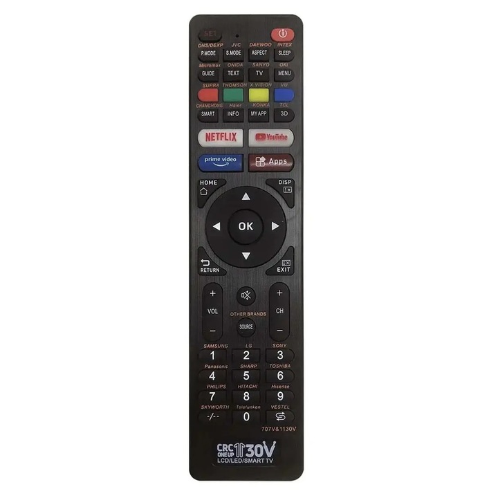 Telecomanda TV Multifunctionala Universala LED /LCD CRC1130V (573)