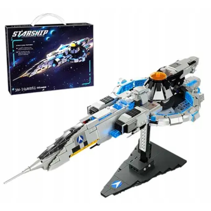 Set de constructie, Star Wars, model de nava spatiala, 994 elemente, plastic, 8+ ani