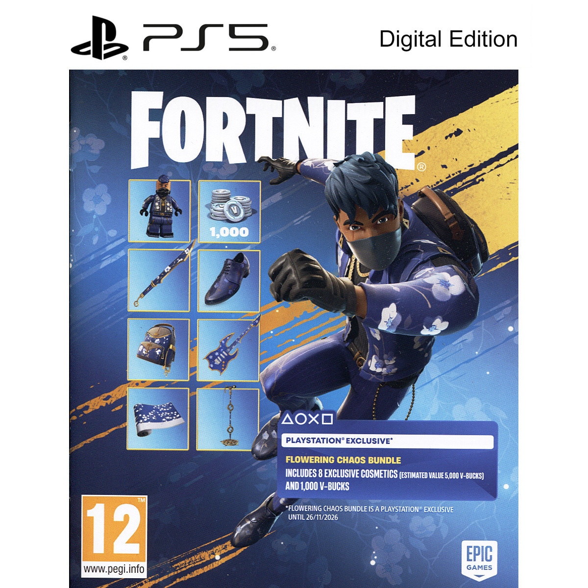 Joc Fortnite Flowering Chaos Bundle, compatibil cu PS5, PS4 - eMAG.ro