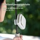 VeniSymlis® Ventilator Portabil de Gat/Talie, Fara Pale, 4 Viteze, Baterie 2000 mAh, Display LED, Racire Personala, Incarcare USB Type-C, pentru Birou/Exterior/Umbrela