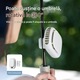 VeniSymlis® Ventilator Portabil de Gat/Talie, Fara Pale, 4 Viteze, Baterie 2000 mAh, Display LED, Racire Personala, Incarcare USB Type-C, pentru Birou/Exterior/Umbrela
