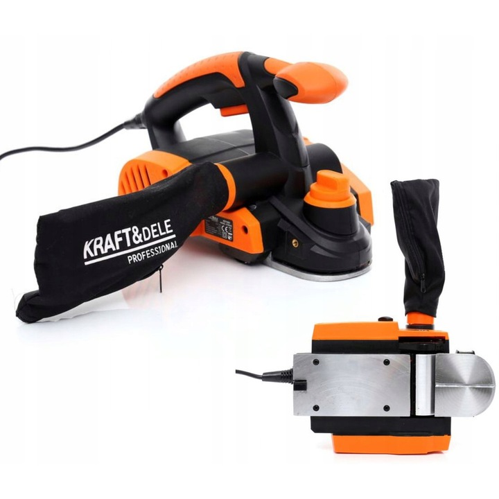 Rindele electrica Kraft&Dele KD1681, 1450W, 82mm, set complet