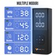 Compresor Auto Portabil VERITY®, cu oprire automata, Debit 25L/Min, 150 PSI, 12V, Functie Power Bank, Baterie 6000 mAh, Manometru, Lanterna, Pompa Aer Roti pentru Masini, Bicilete, Mingii, Accesorii incluse, Culoare Negru