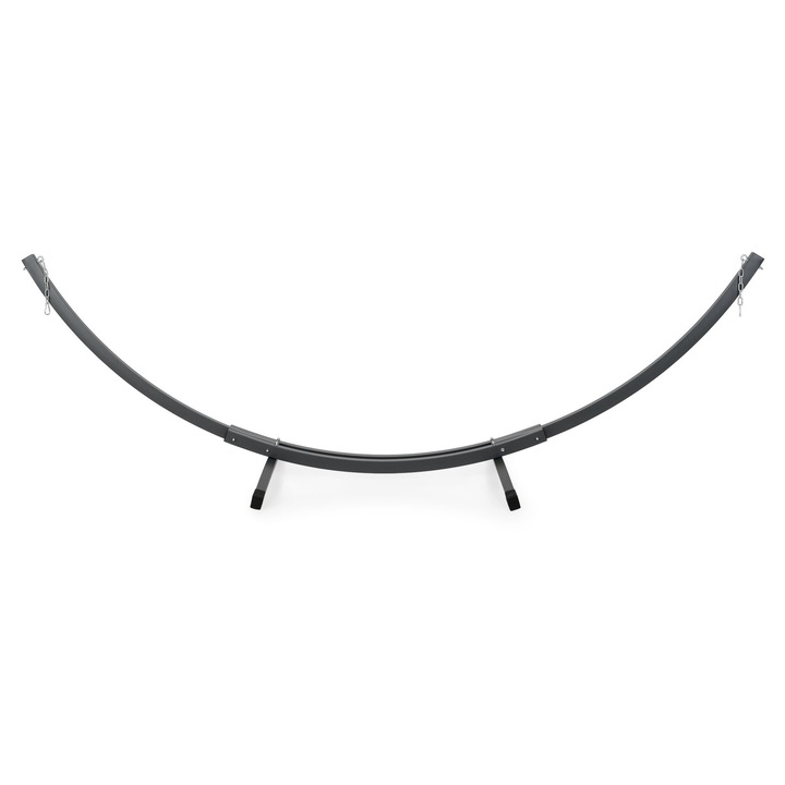 Suport hamac gradina/terasa, Maison Mex ARCO, L.404 l.120 H.130 cm, negru