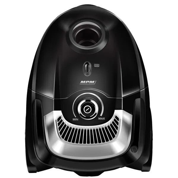 Aspirator cu sac MPM MOD-180, 850 W, 2 l, Negru-Argintiu, 5 viteze