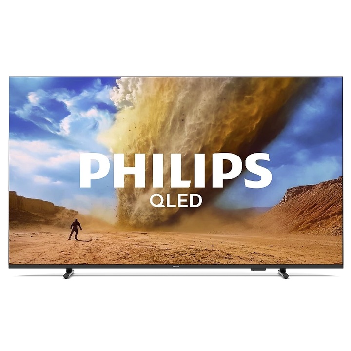 Televizor QLED Philips 190 cm 75" 75PUS7800/12, Ultra HD 4K, Smart TV, WiFi