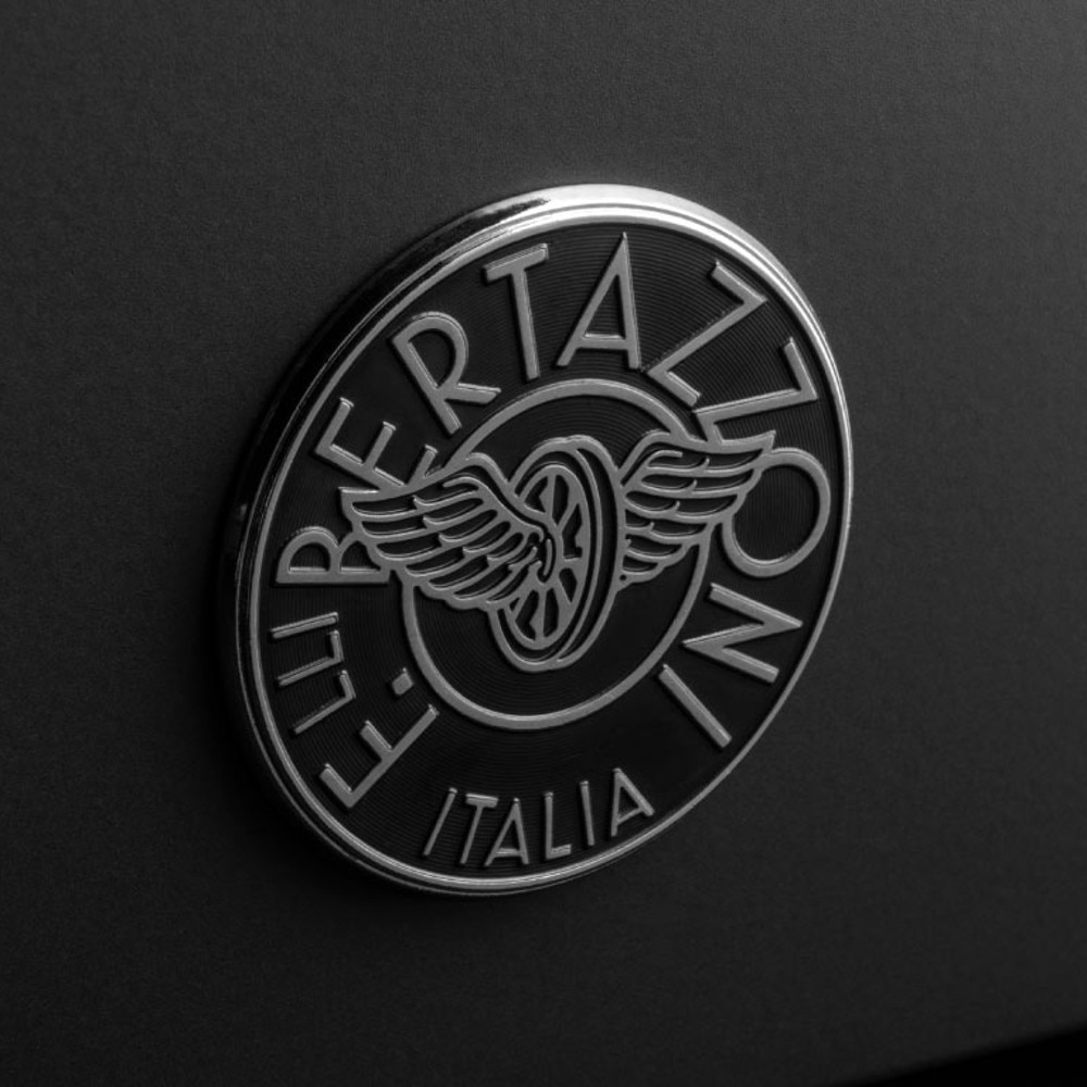 Aragaz cu plita pe inductie Bertazzoni, colectie Professional, latime 100 cm, 5 zone, 2 cuptoare electrice 123 l, temperatura reglabila max. 250°C, 11 functii de gatit, convectie, iluminare interioara, sticla triplustratificata, negru