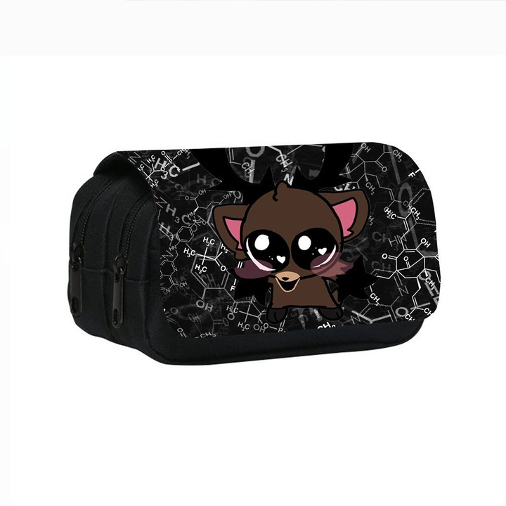 Двоен несесер за ученици, 99 нощувки в гората, многоцветен, D11