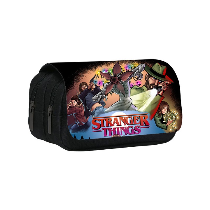 Двоен несесер Student Strange Story, голям капацитет, многоцветен