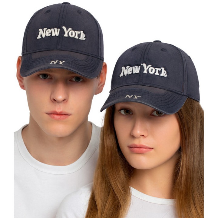 Sapca cu cozoroc UNISEX bleumarin, 100% bumbac, reglabila 55–60 cm, patch NEW YORK, stil casual si streetwear – Agrafka unisize