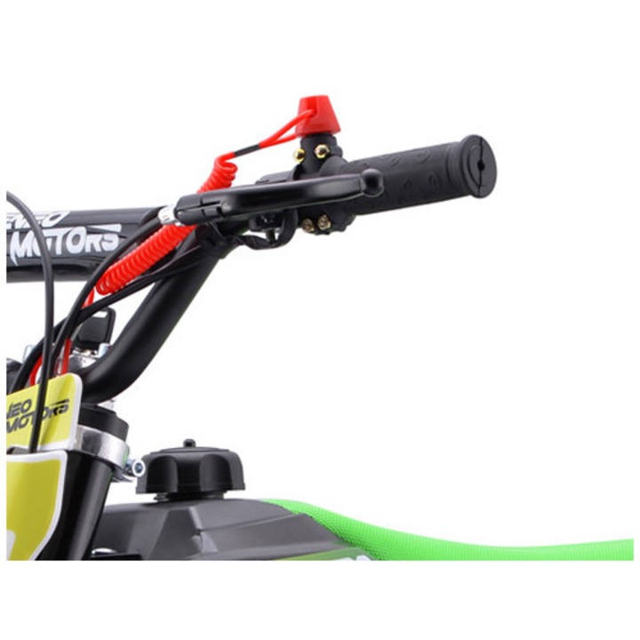 Motocicletă pentru copii Tea Sports CROSS XM, 50cm³, roșu, sistem Easy Start, dimensiuni 124x57x80cm