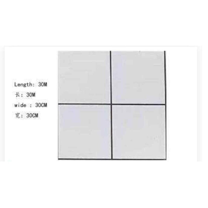 Letisztult Fehér Öntapadós Fali Matrica 30cm x 30cm