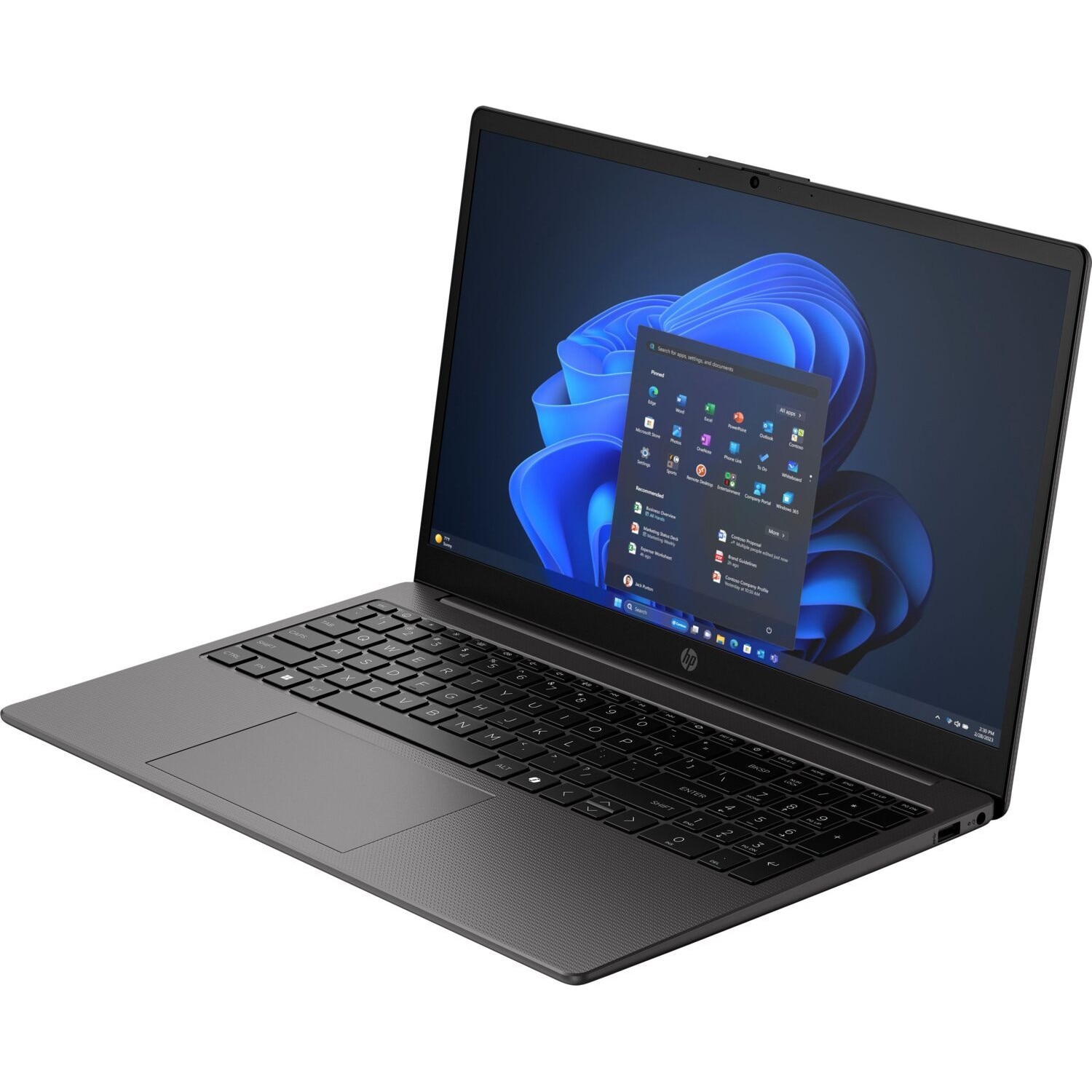 Laptop HP 255R G10, 15.6 inch, 16 GB RAM, 1 TB SSD, Negru