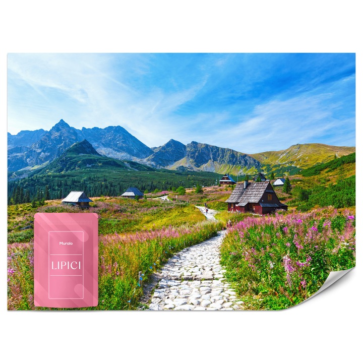 Fototapet Muralo Peisaj Montan 350x256 Poteca Natura Pentru Living Modern