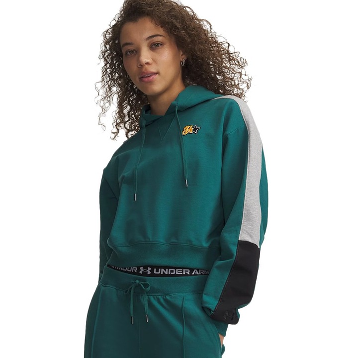 Суичър Under Armour Sport Terry Trend W 6009705-338, Зелен