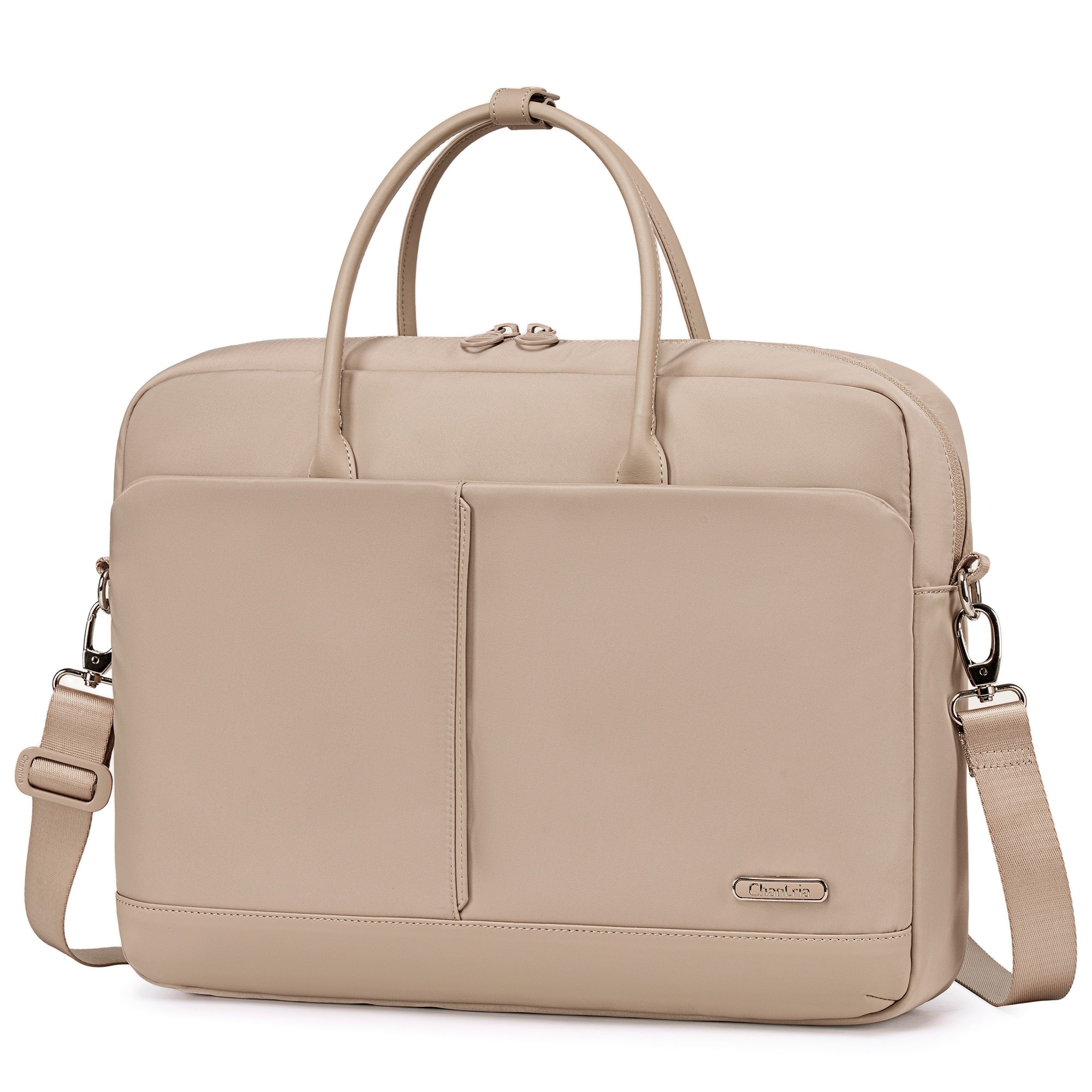 Chantria, CR-CB00772-khaki, Geantă laptop, Geantă de mână