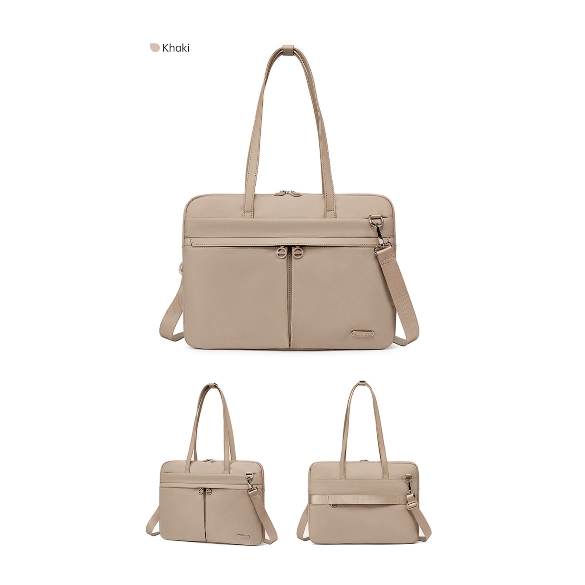Chantria, CR-CB00773-khaki, Geantă de laptop, Geantă de mână