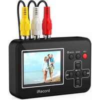 Convertor video digital VHS cu ecran de 2.4", inregistrare video, card Micro SD 4G inclus, portabil, utilizare usoara